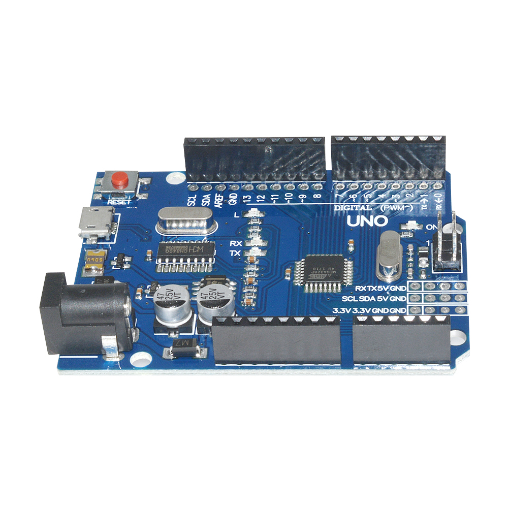 2PCS Arduino UNO R3 ATmega 328P CH340G Mini USB Board Hágalo usted mismo