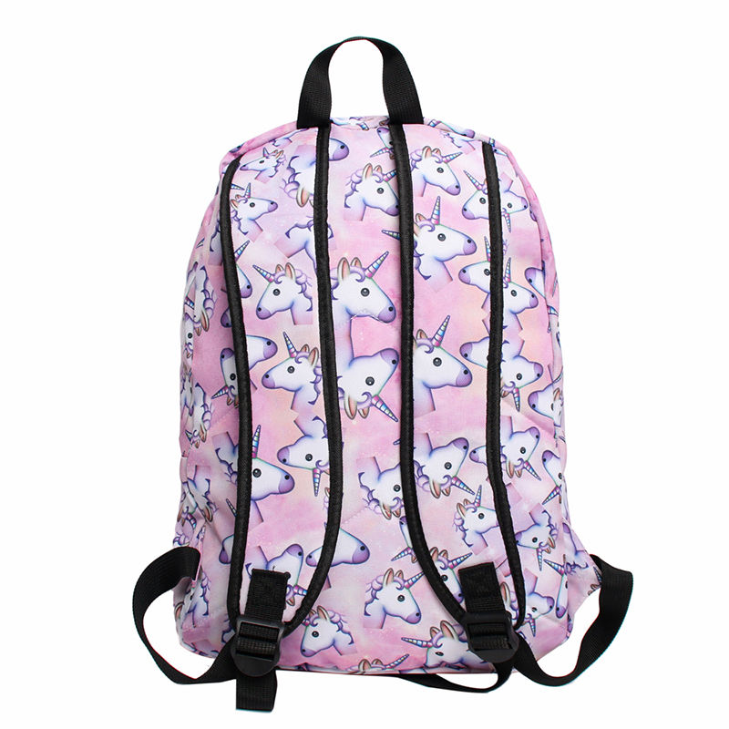 Multi Colour Unicorn Rainbow Bag Fantasy Backpack Rucksack