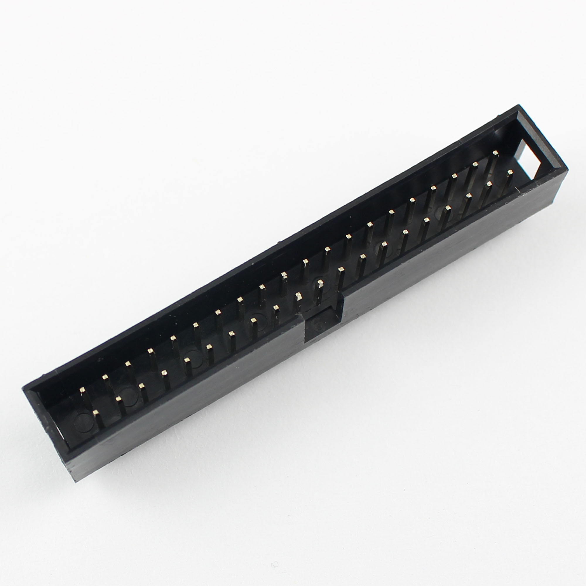 20Pcs 2.54mm 2x20 Pin 40 Pin Straight Male Shrouded Box Header PCB IDC