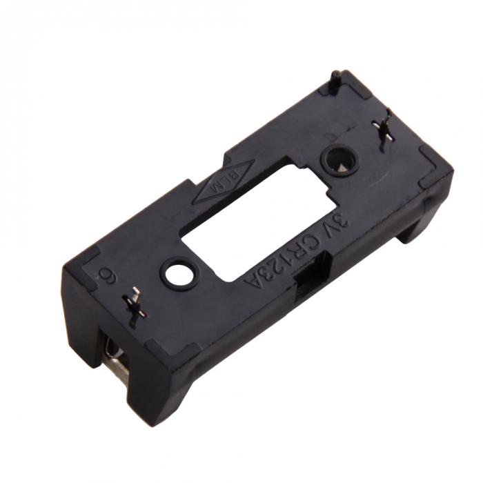 5PCS Battery Holder Case Box Clip For CR123 CR123A Lithium Battery eBay