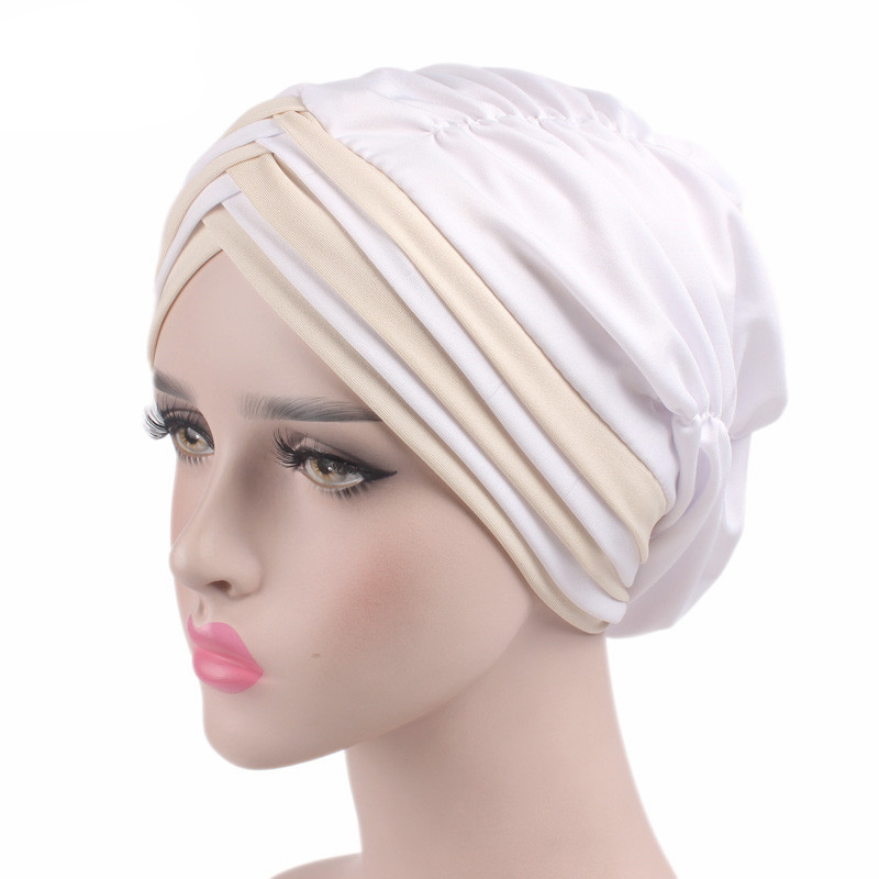 Muslim Woman Hijab Turban Cap Islamic Bandana Chemo Head 