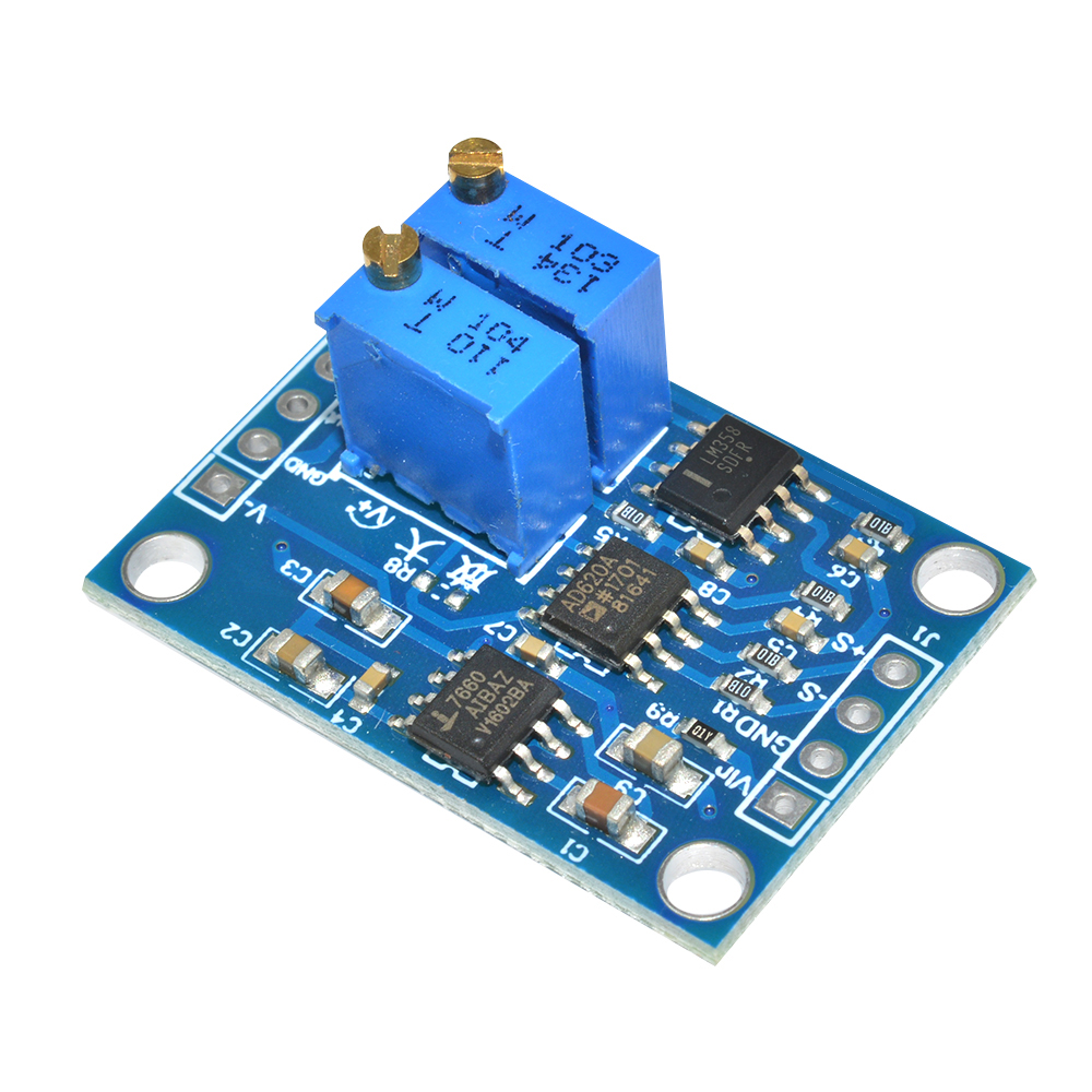AD620 Microvolt UV/ MV Voltage Amplifier Signal Instrumentation Module