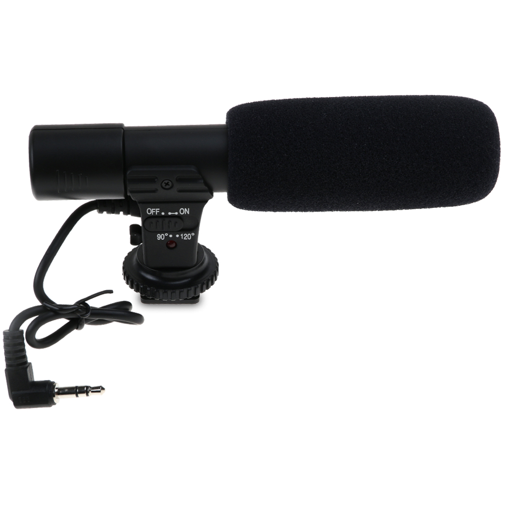 Pro Directional External Microphone For Canon Nikon DSLR SLR Camera DV