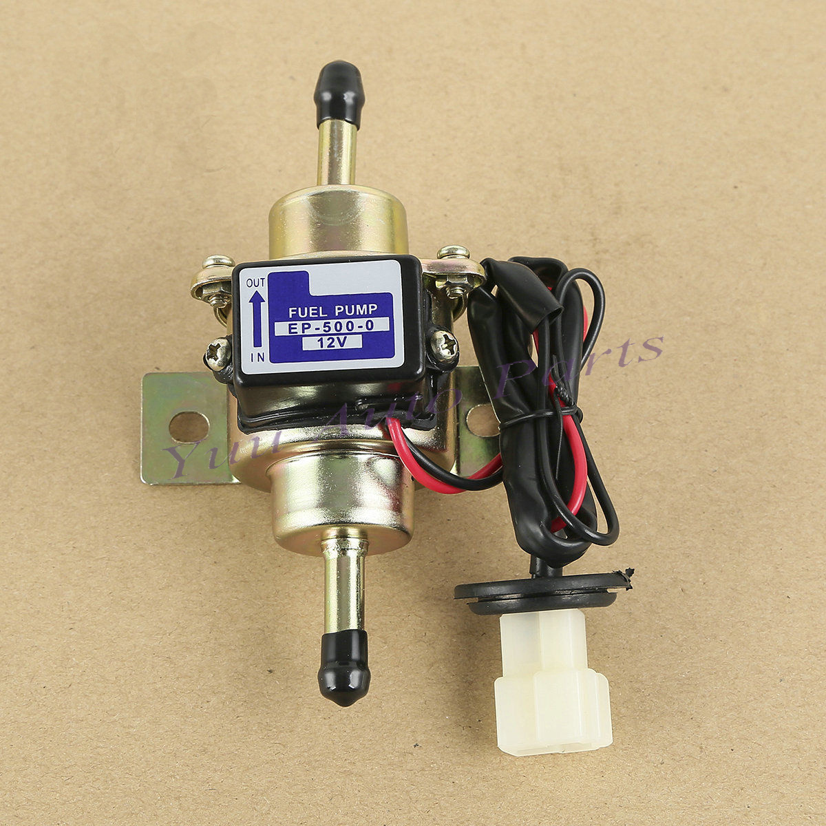 Universal 1/4 Tubing 35 PSI Low Pressure Gas Diesel Electric Fuel Pump