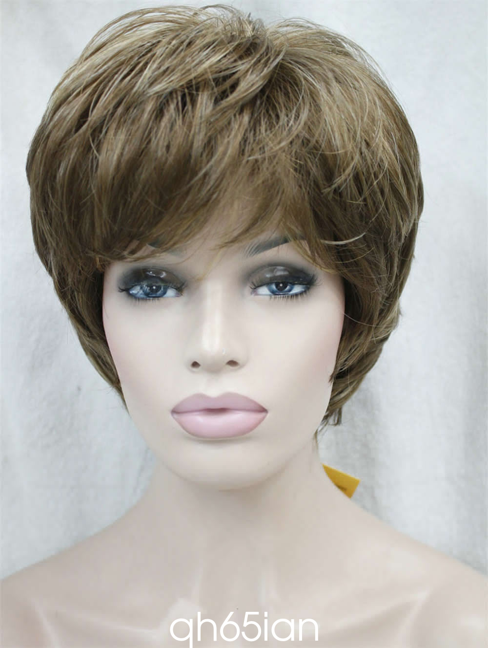 Ladies wig Straight Women Short Natural Hair Cosplay wigs 