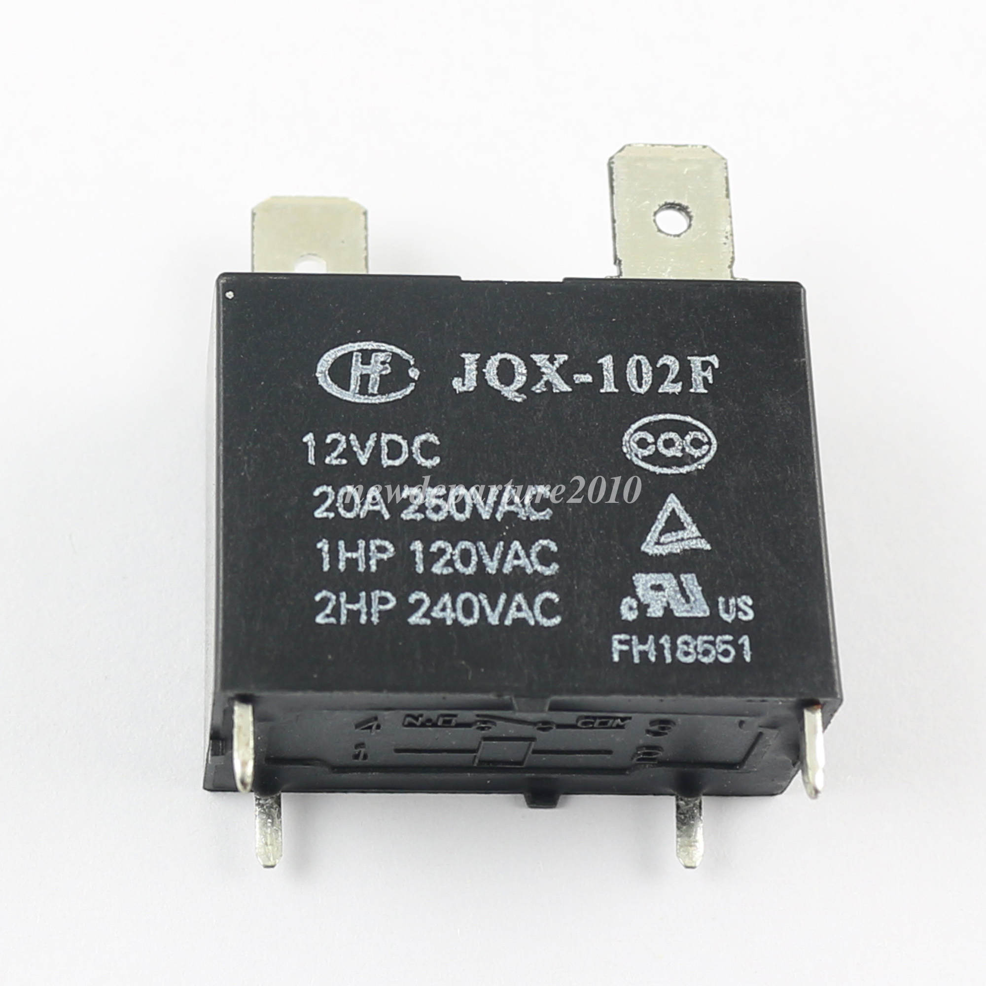2Pcs New Hongfa Miniature High Power Relay JQX-102F 12VDC | eBay