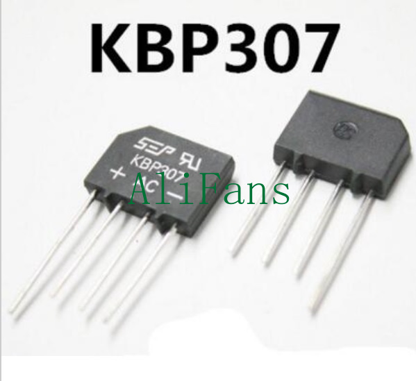 50pcs KBP307 Rectifier Flat bridge Bridge Rectifier 3A/700V new Bridge ...