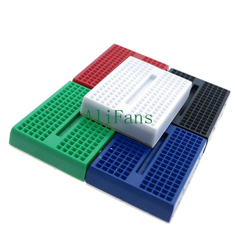 5PCS colourful Solderless Prototype Breadboard 170 Tie-points for Arduino Shield