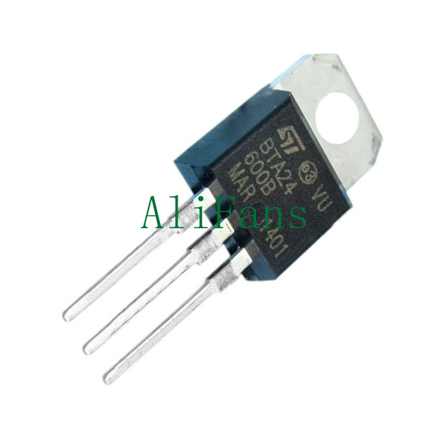 100PCS BTA24 TRIAC 600V 25A TO-220AB NEW BTA24-600B NEW