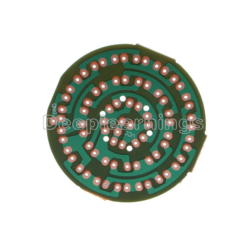 1 Set Energy-Saving 38 LEDs Lamps DIY Kits Electronic Suite White No LED Board