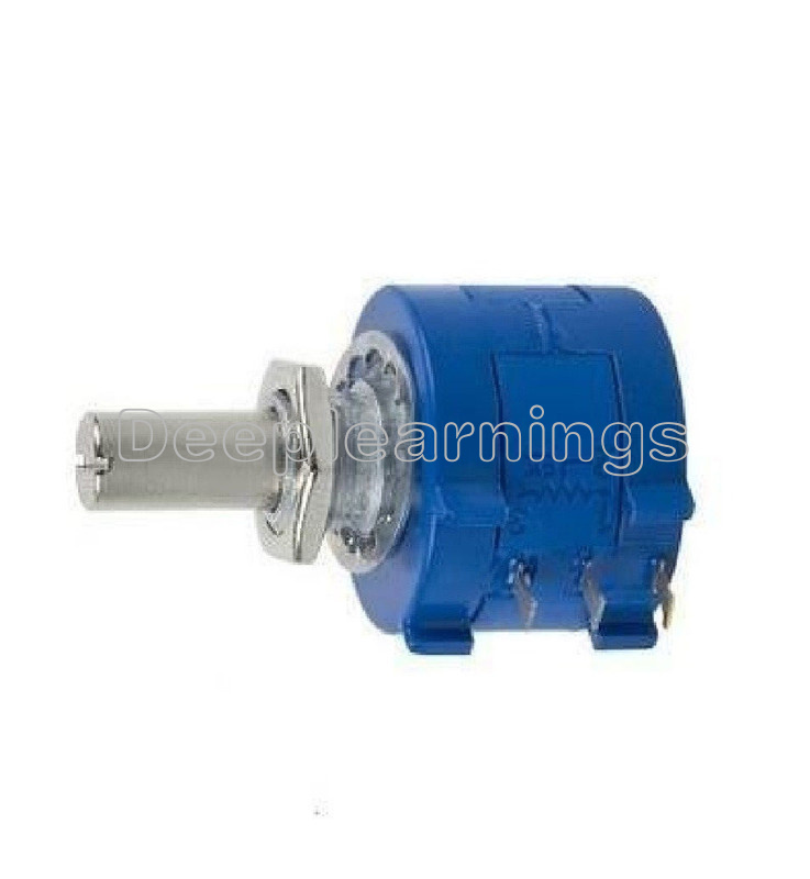 2PCS 500 Ohm 3590S-2-501L Rotary Wirewound Precision Potentiometer Pot 10 Turns
