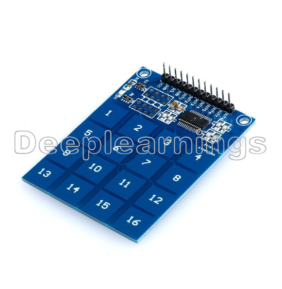 Arduino TTP229 16 Channel Digital Capacitive Switch Touch Sensor Module NEW