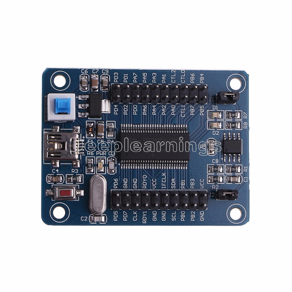 CY7C68013A 56 EZUSB FX2LP USB2.0 Develope Board Module Logic Analyzer