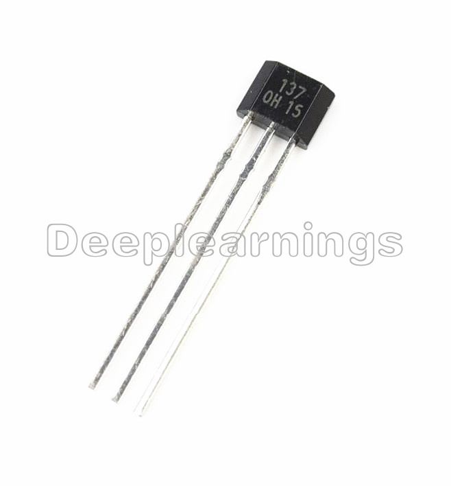 50Pcs Sensor unipolar Oh 137 OH137 efecto Hall IC NUEVO PU