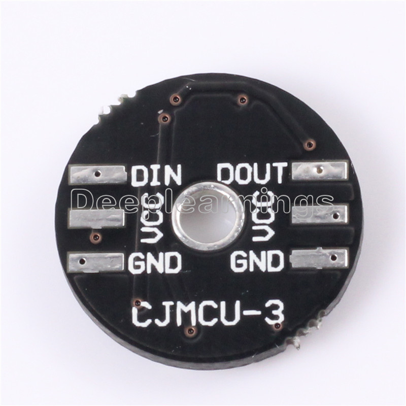 WS2812 3Bit 5V 5050 RGB LED Lamp Panel Board Round for Arduino AM