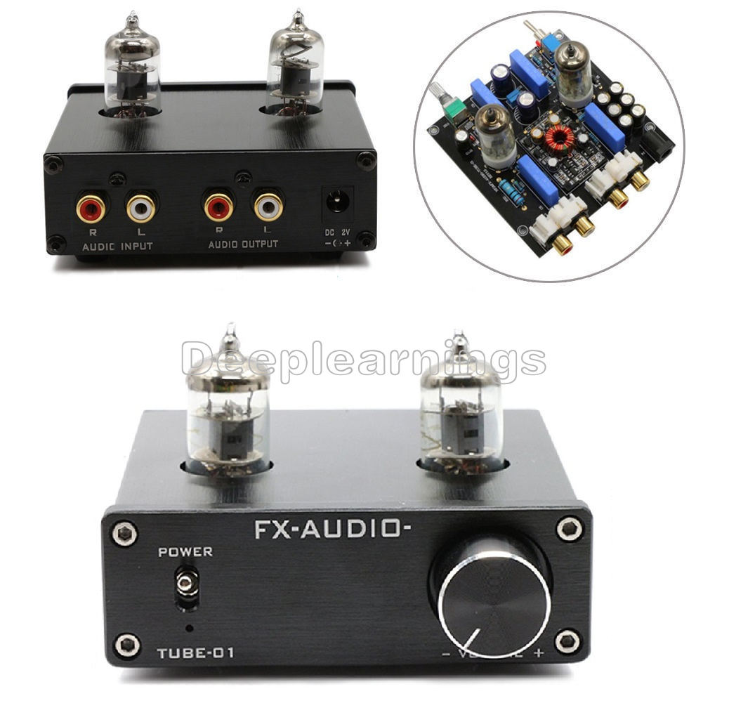 Audio 6J1 Tube CD /& MM Phono RIAA Turntable Pre-Amplifier Hi-Fi Preamplifier