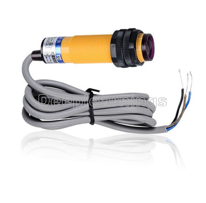 1.2M Cable Optoelectronic Sensor Photoswitch E3FDS30C4 NPN NO DC 636V