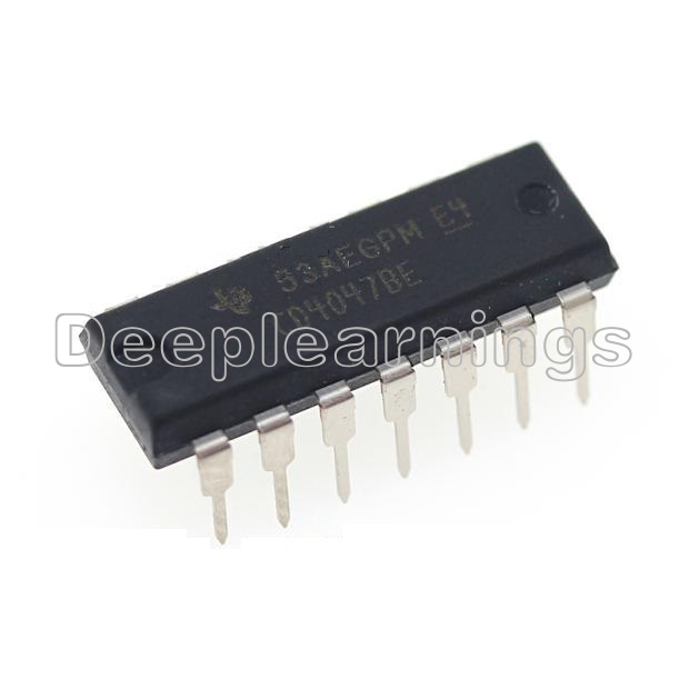 5pcs CD4047 CD4047BE CMOS Monostable Multivibrators DIP14 DIP-14 TI IC