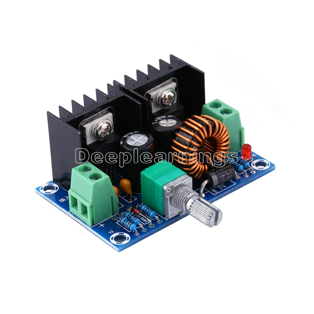 Buck Converter 4V-40V 1.2V-36V 200W 8A XL4016 Step-Down Voltage Power Modul