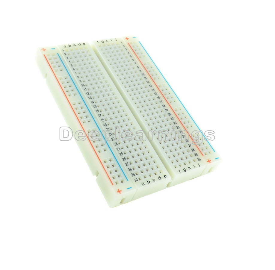 5//10 PCS Mini 25 Tie-point Breadboard Solderless Prototype Test Board White
