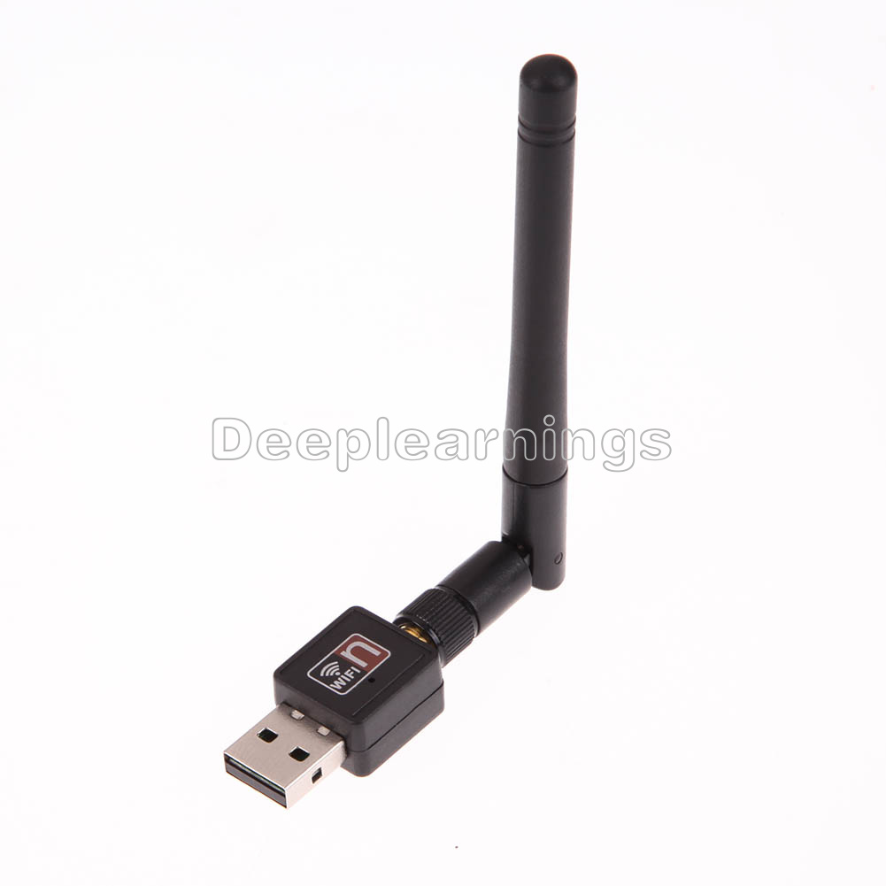 Mini 150Mbps USB WiFi Wireless Adapter Dongle LAN Card 802.11n//g//b w//Antenna NEW