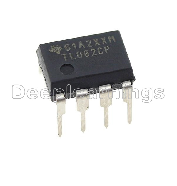 20PCS TL082 IC TI DIP 8 JFET-INPUT OPERATIONAL AMPLIFIERS