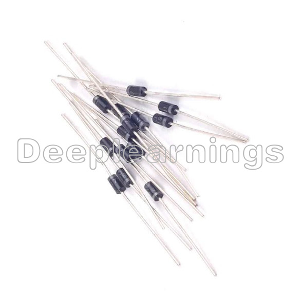 50Pcs x 1N5817 5817 1A 20V SCHOTTKY DIODE eBay