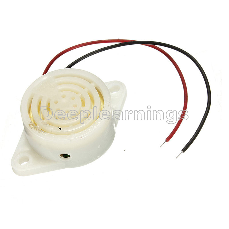 10PCS SFM-27 DC 3-24V 90DB Intermittent Beep Alarm Electronic Buzzer Sounder