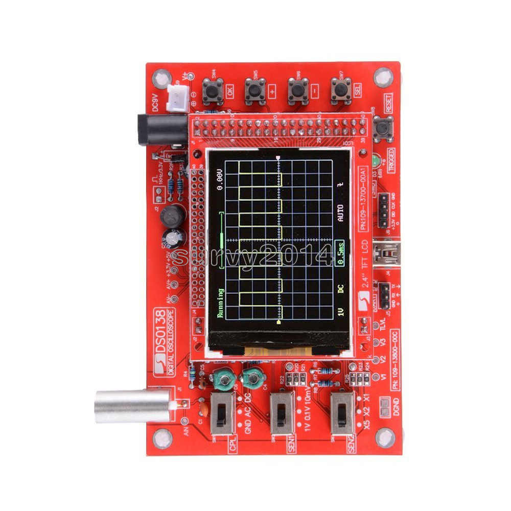 Probe B1 K 1Msps Fully Welded Assembled DSO138 2.4/" TFT Digital Oscilloscope
