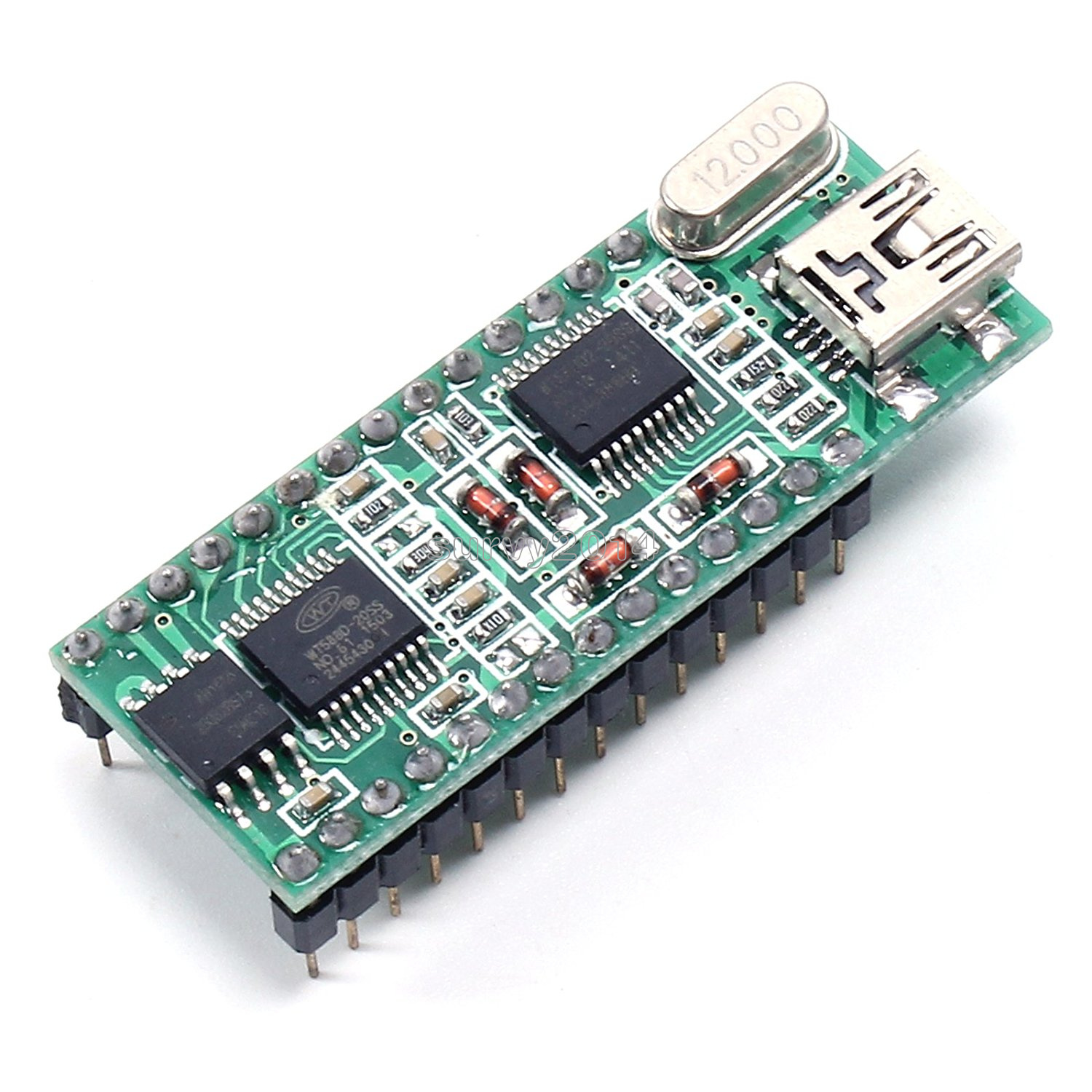 DC2.8V ~ 5.5V Voice WT588D-U Voice Module 5V Mini USB Interface Sound Module 16M