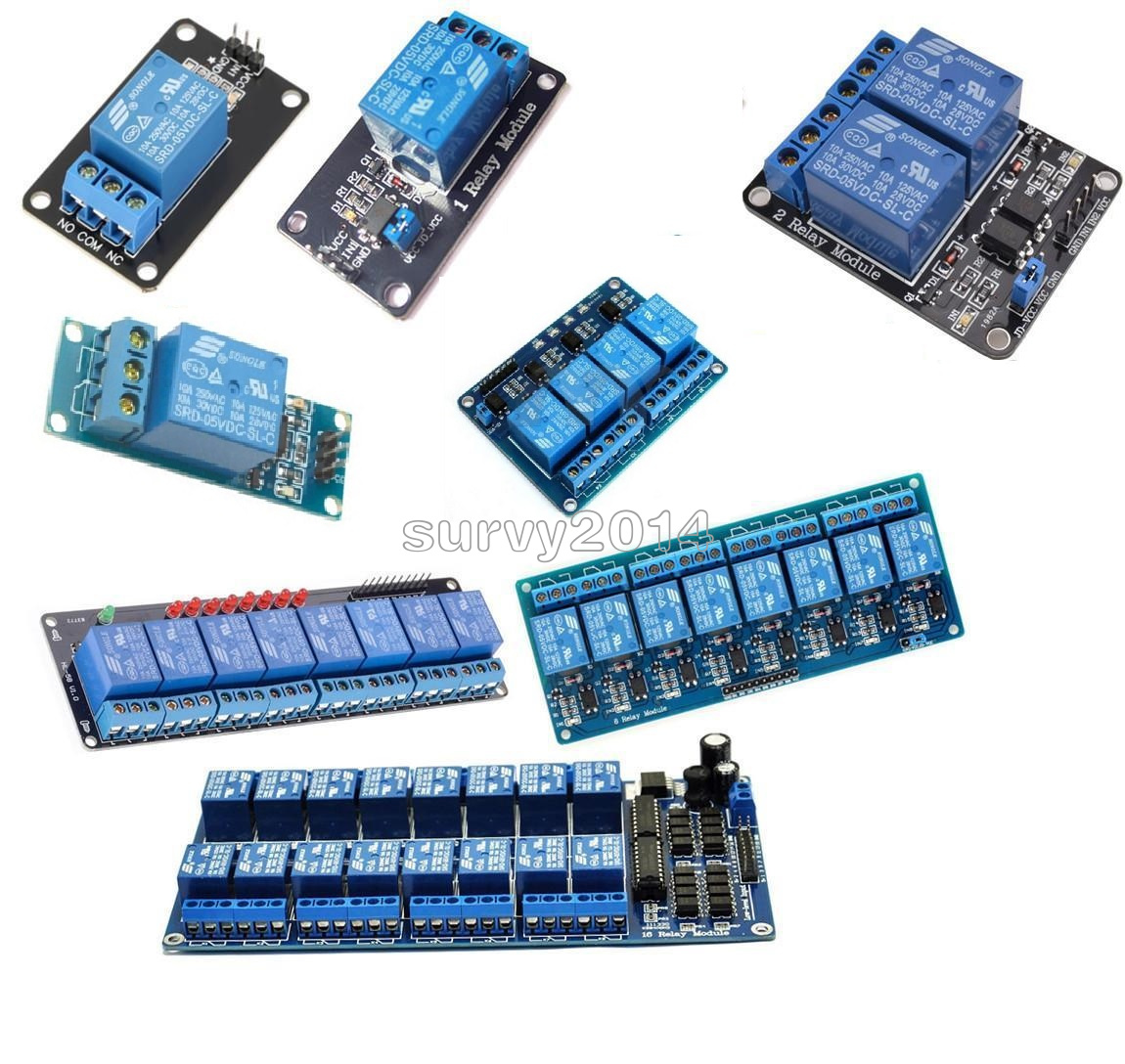 VGCA 5V 1 Channel Relay Board Module Optocoupler LED For Arduino PIC ARM AVR