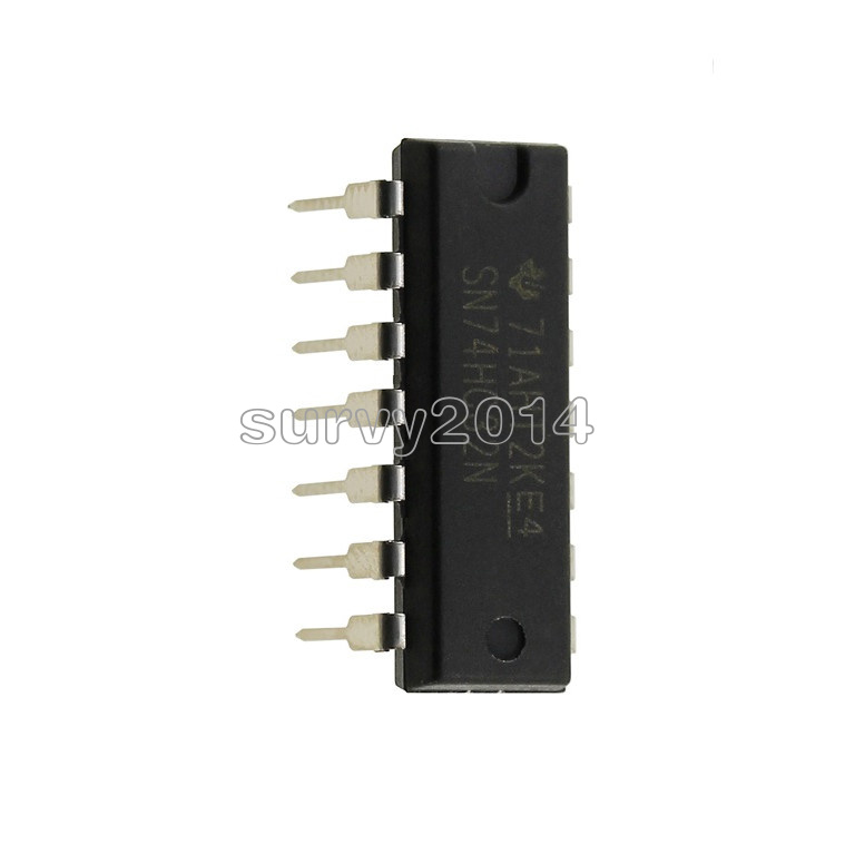 7408 IC 7432 Quad 2-Input OR Gate IC - DIP-14 Package (Single Chip