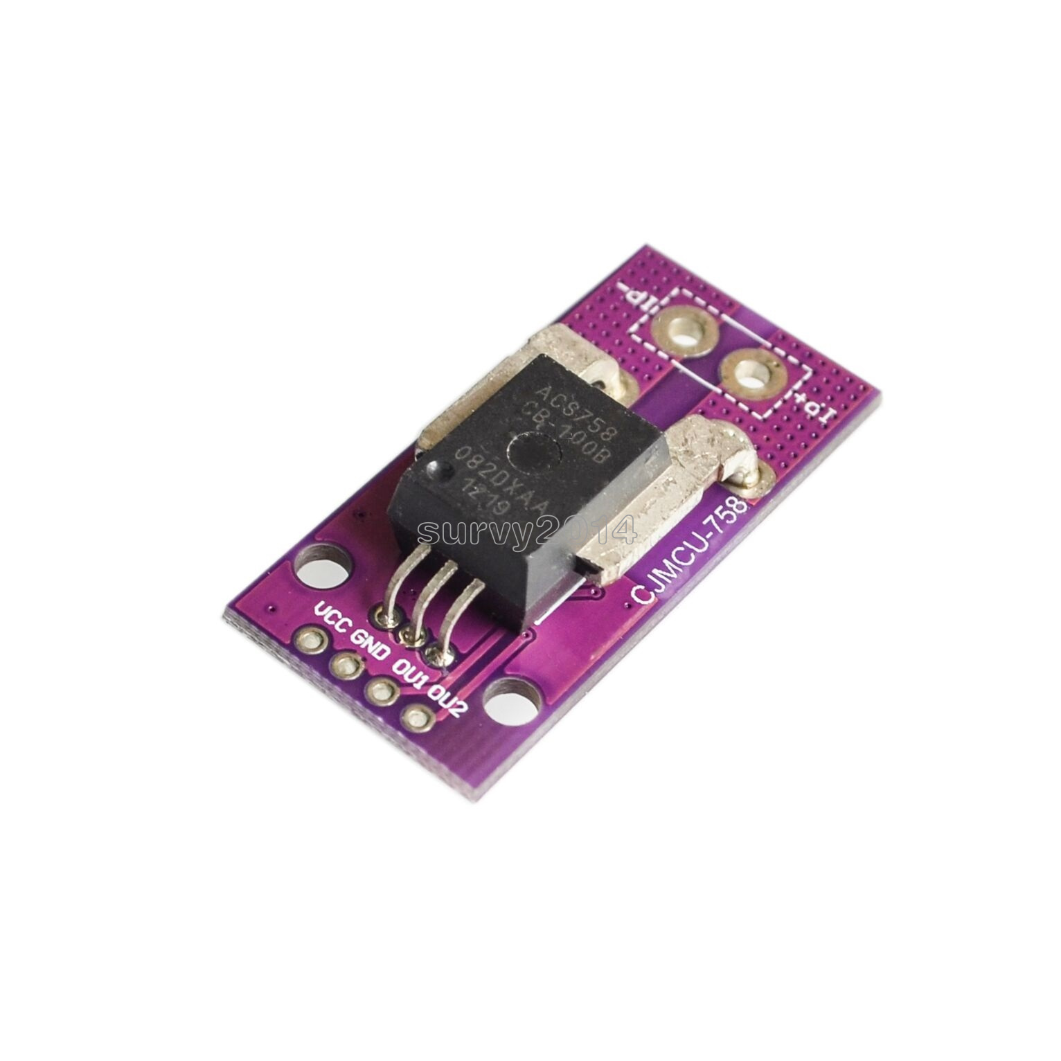Current Sensor IC ACS758LCB-050B/100B-PFF-T ACS758LCB Current Module | eBay
