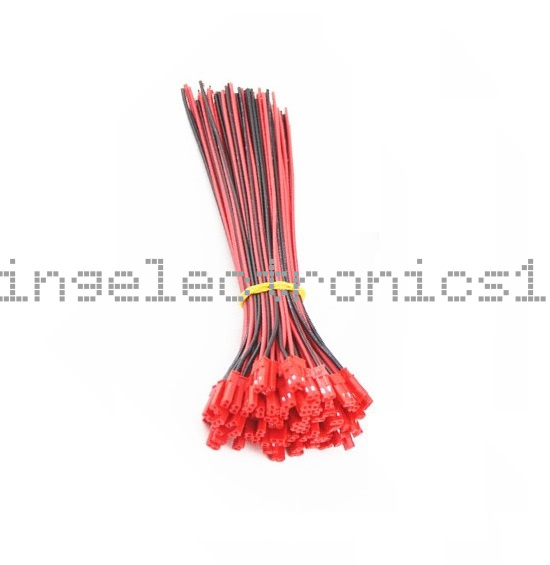 10Pairs 10CM 2-pin Male/&Female JST Plug Stecker Buchse Connectors with Wire K9