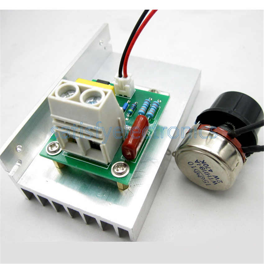 10000W AC SCR Voltage Regulator Motor Speed Controller Thermostat Dimmer 220V