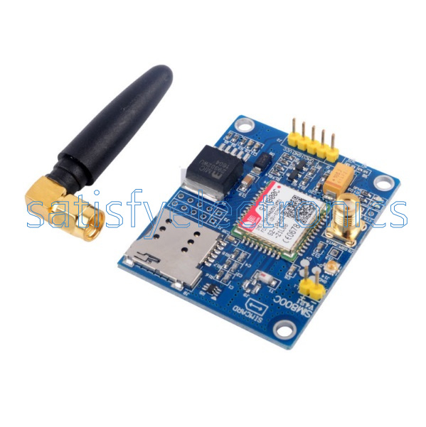 SIM800C Development Board Quad-band GSM GPRS Bluetooth Module w//Antenna inm