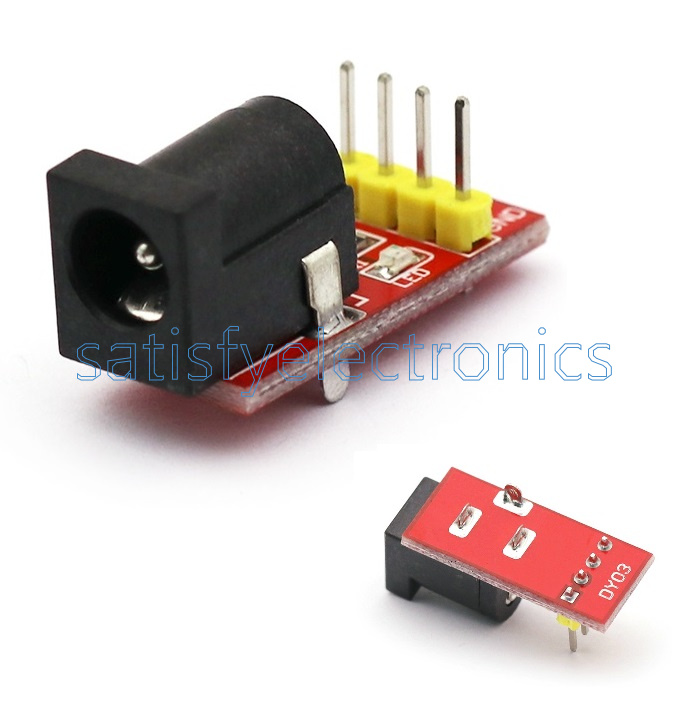 5Pcs 5.5mmx 2.1mm DC Jack Socket Power Supply Module 5.5x 2.1mm For Arduino NEW