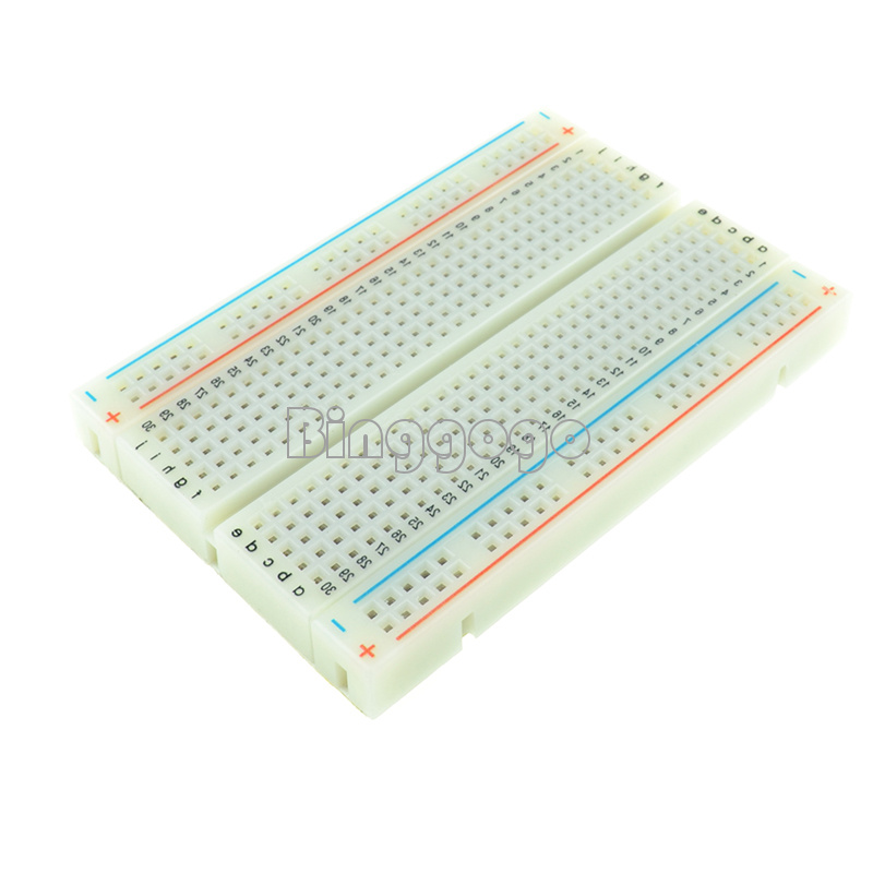 400 Points Mini Solderless Breadboard Protoboard PCB Test Board 83x55m 400 Holes