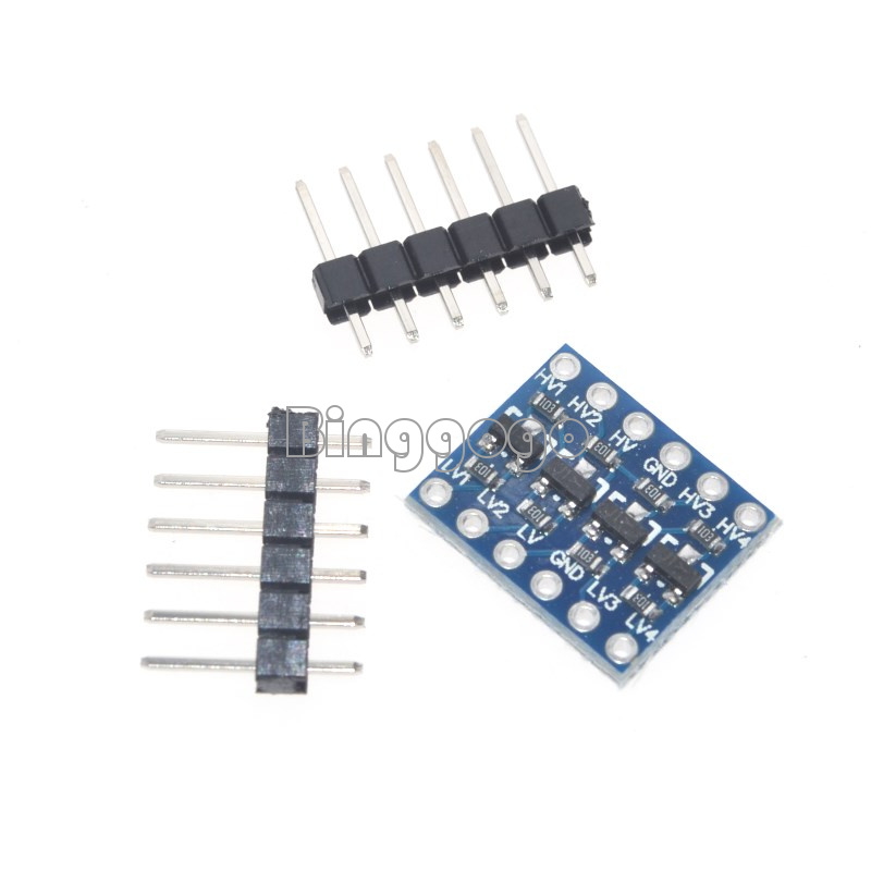 IIC I2C 4 Kanal Pegelwandler Logic Level Converter Bidirektional 5V Zu 3,3V