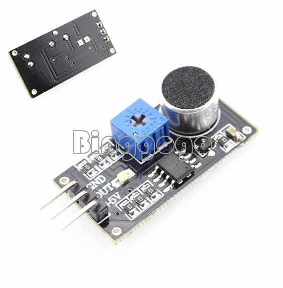 Sound Sensor Detecting Module LM393 Electret Microphone for Arduino neu ...