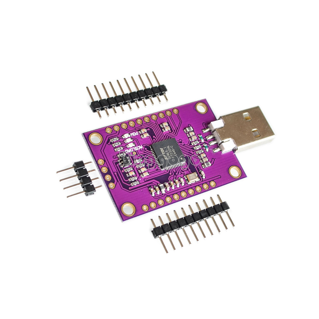 FT232H high-speed Multifunction USB to JTAG UART/ FIFO SPI/ I2C module ...