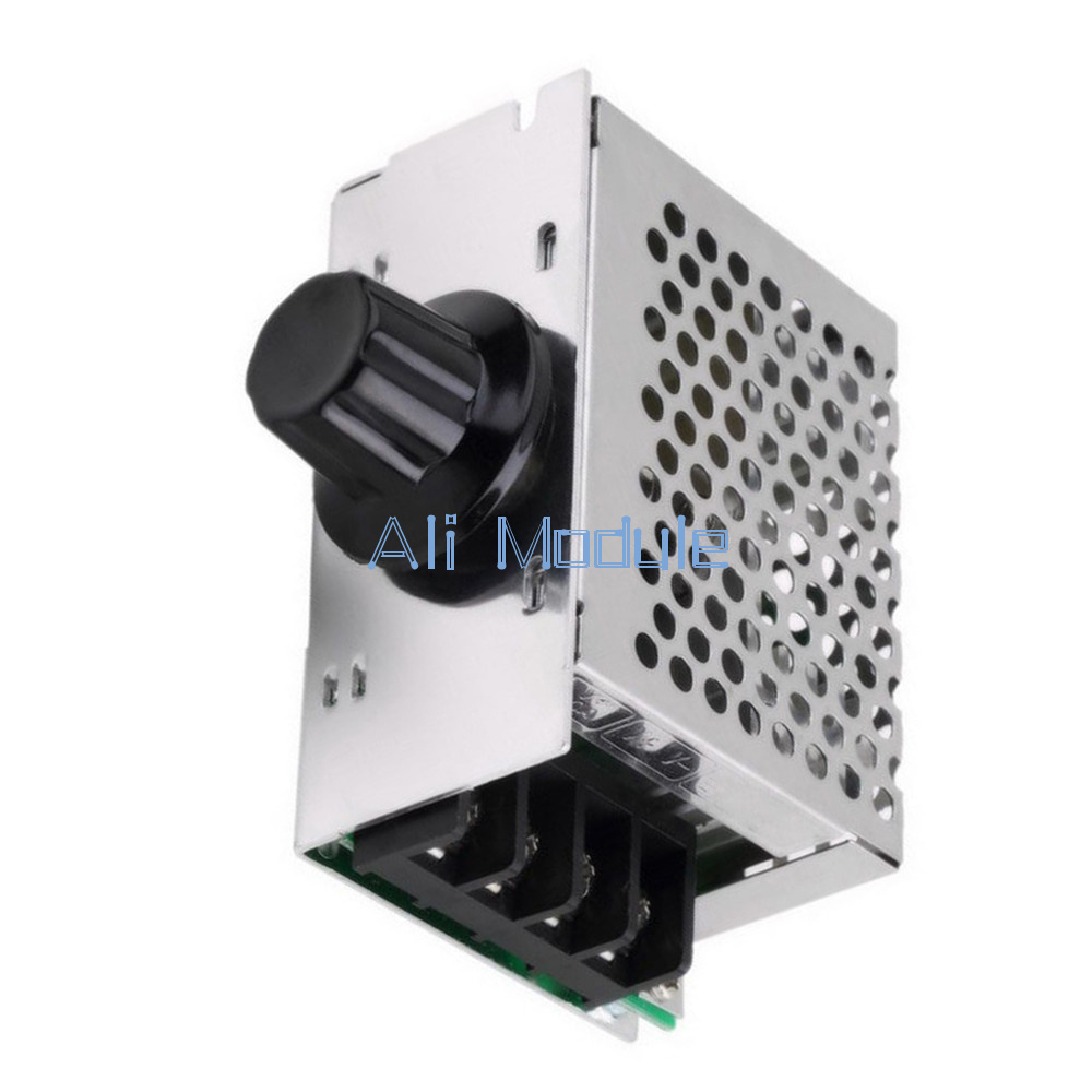 4000W 220V AC SCR Voltage Regulator Dimmer Motor Speed Controller Module AM
