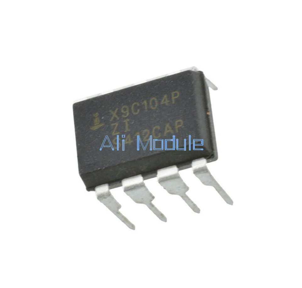 2PCS X9C104P DIP-8 X9C104 Digital Potentiometer IC UK