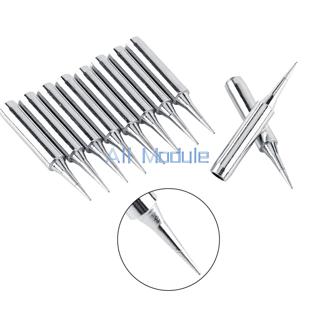 2PCS Conical Solder Iron Head 900M-T-I 936 Replace Pencil Soldering Tip