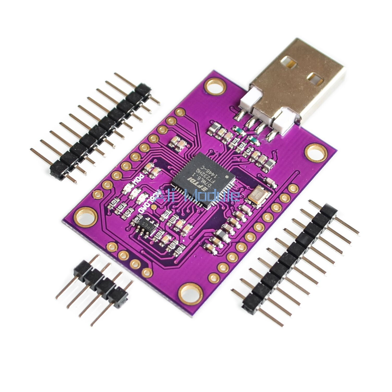 FT232H high-speed Multifunction USB to JTAG UART/ FIFO SPI/ I2C module ...