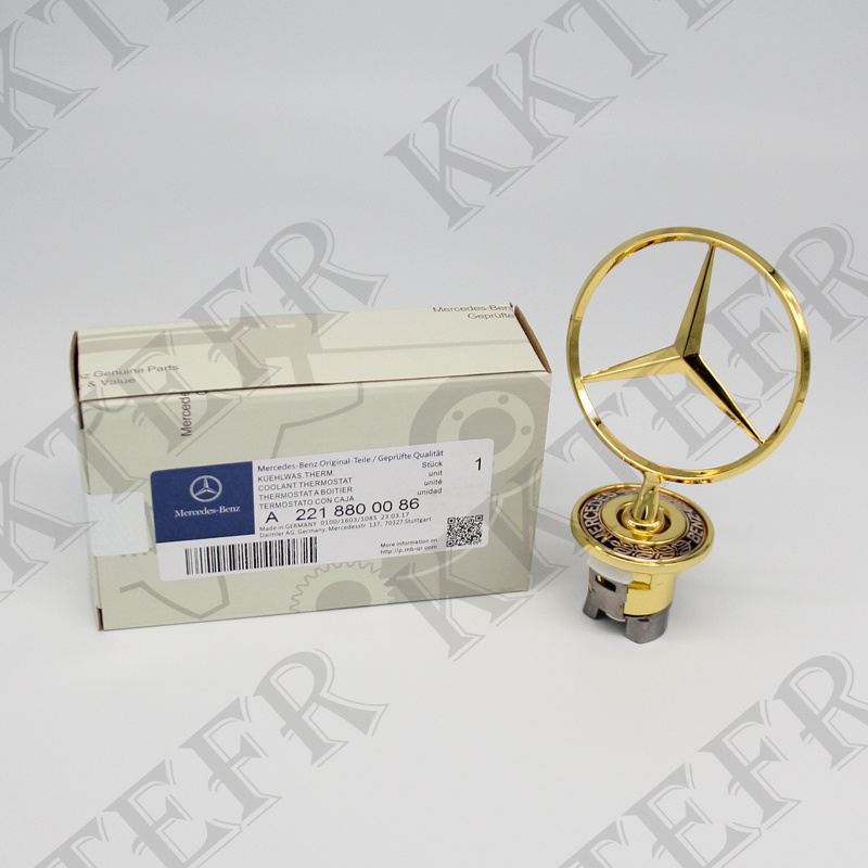 For MERCEDES BENZ HOOD ORNAMENT STAR EMBLEM C280 C230 CLK320 E320 E420