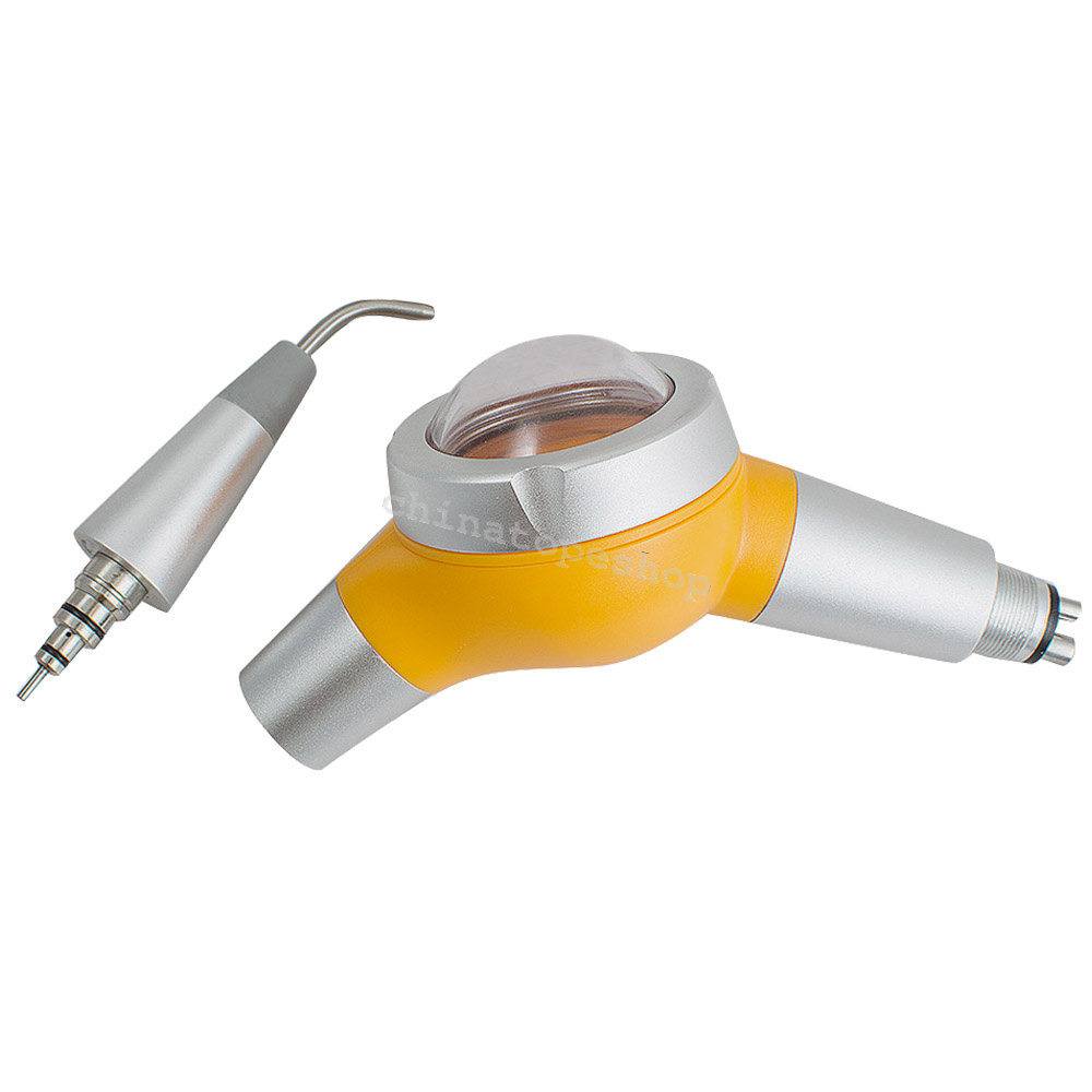 2x Dental Jet Air Polisher Teeth Polishing Handpiece Hygiene Prophy Air