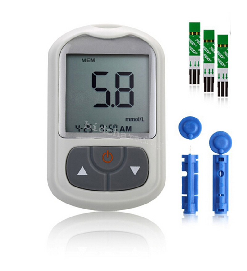 uk sugar test blood Diabetic kit Monitor Sugar Blood USA Meter Test Glucose