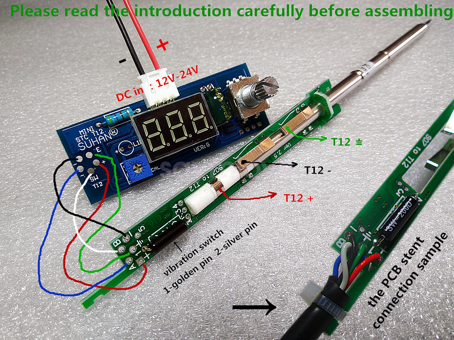 Digital Soldering Iron Station Temperature Controller Kits for HAKKO