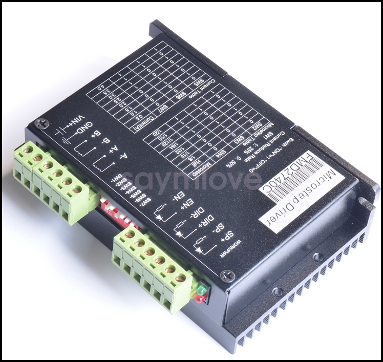 New 1250V 4A 128 Microstep Stepper Motor Driver For Engraving Machine